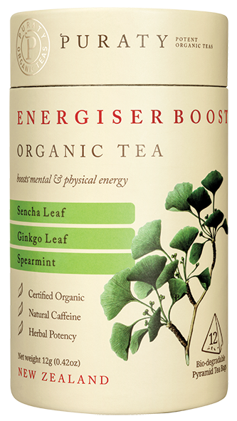 ENERGISER BOOST ORGANIC TEA 12g