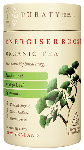 ENERGISER BOOST ORGANIC TEA 12g