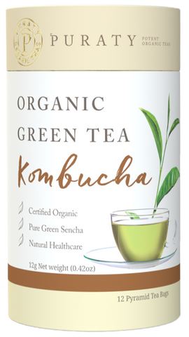 GREEN TEA with KOMBUCHA 12g
