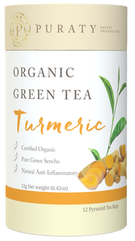 GREEN TEA with TURMERIC 12g